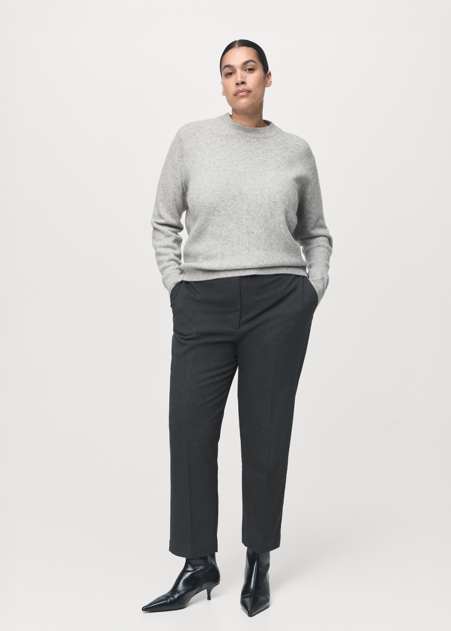Medium-Knit Sweater - Women | Mango United Kingdom