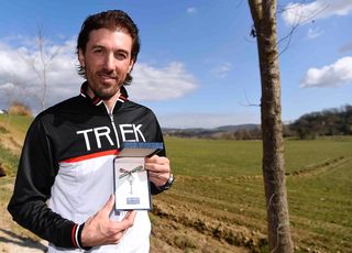 Fabian Cancellara and the keys to the City of Asciano