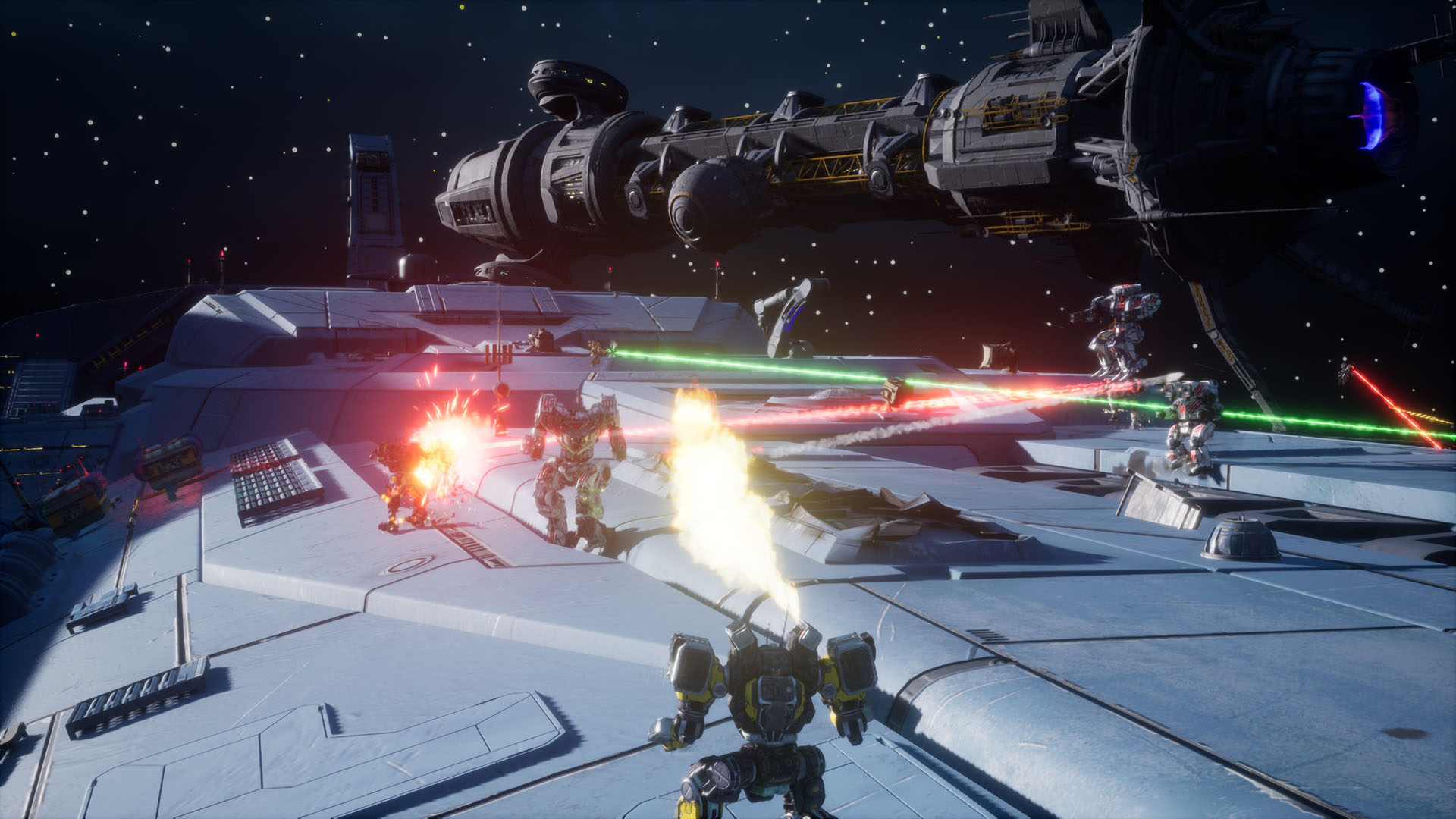 MechWarrior 5: Clans is getting DLC with playable Elementals and a fight on the outside of a spaceship