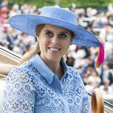 ascot, england june 18 princess beatrice on day one of royal ascot at ascot racecourse on june 18, 2019 in ascot, england photo by mark cuthbertuk press via getty images