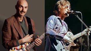 LEFT: Tony Levin, portrait, Rome, 1990. RIGHT: August 1972 72