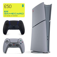 PS5 Slim 30th Anniversary Digital Edition bundle + extra DualSense + £50 EE Gamecard: check stock at EE (out of stock/invite only)