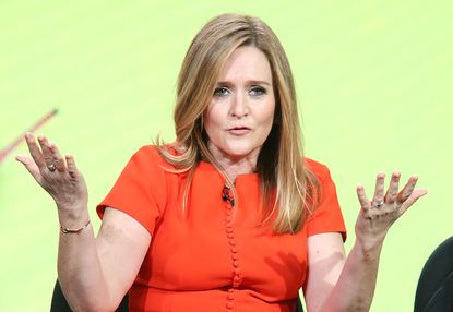 Samantha Bee's savage clapback after President Trumps press conference.