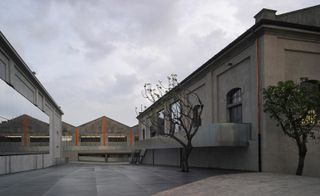 Open-air courtyard