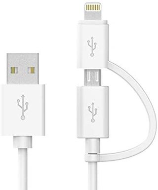 Apple Mfi 2 In 1 Lightning Cable Micro Usb