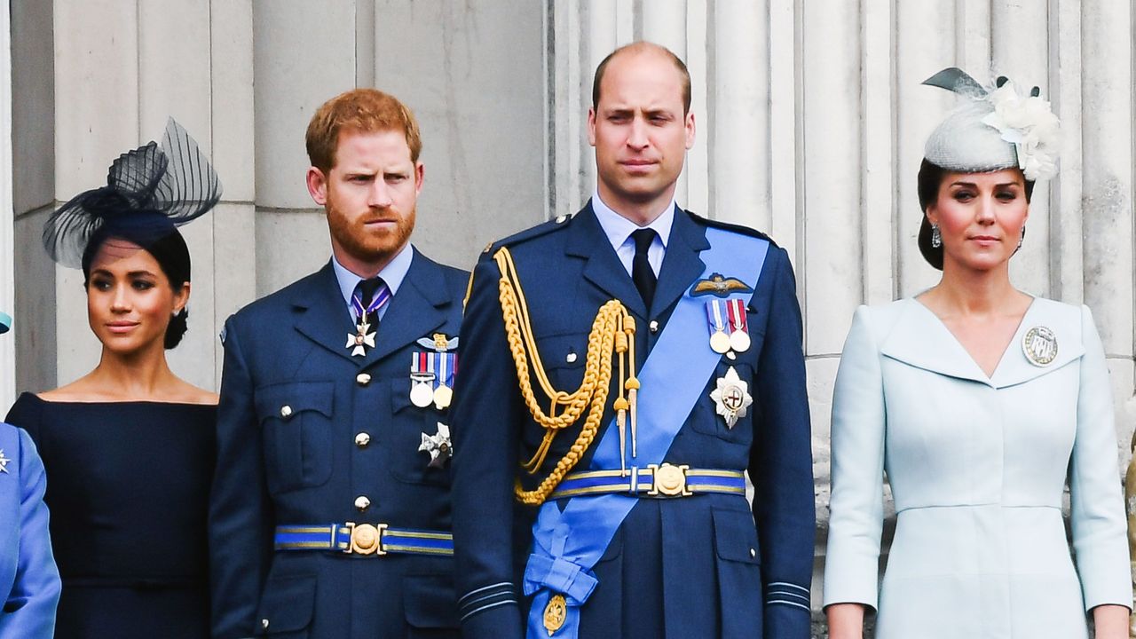 Members Of The Royal Family Attend Events To Mark The Centenary Of The RAF