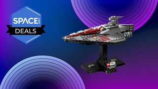 The Lego Star Wars: Attack of The Clones Acclamator-Class assault ship