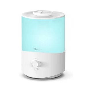 Pharata cool mist humidifier on white background