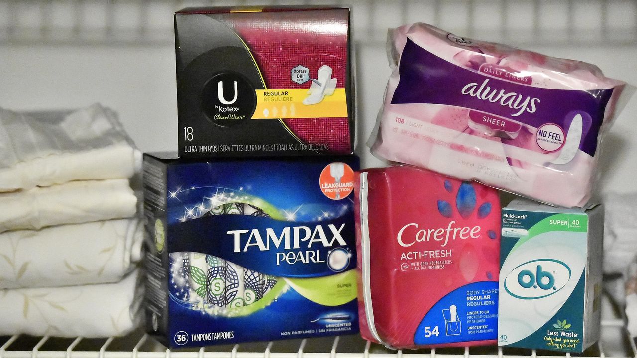 Menstrual products.