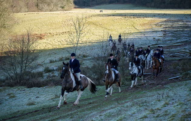 Curre and LLangibby Hunt 07 02 2015