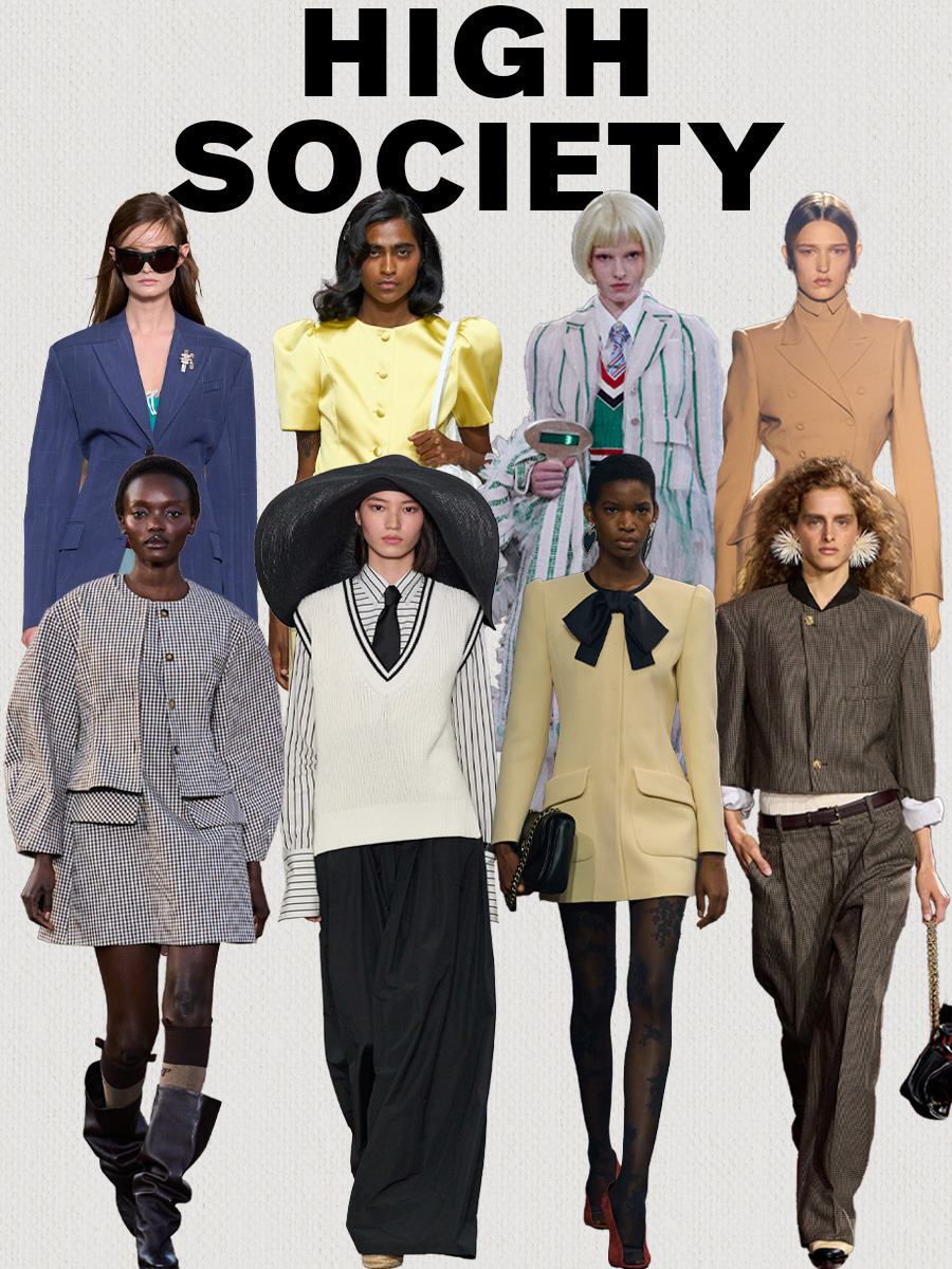 Collage of SS26 models