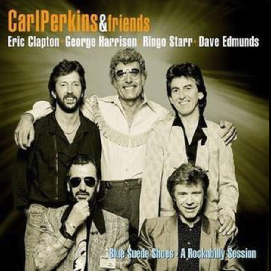 Carl Perkins &amp;amp; Friends - Blue Suede Shoes: A Rockabilly Session cover art