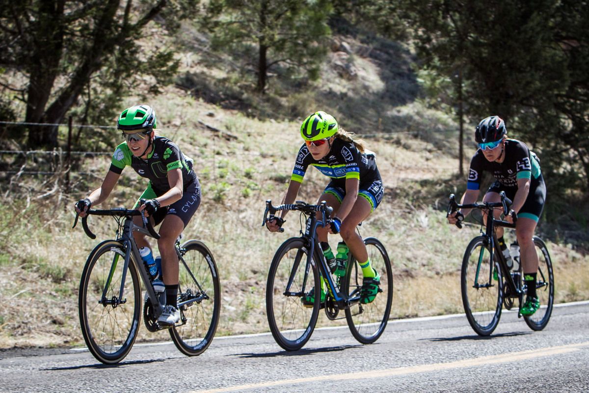 The break on the way to the Sapillo climb