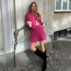 Anna Winck Instagram BA&SH Pink Matching Set