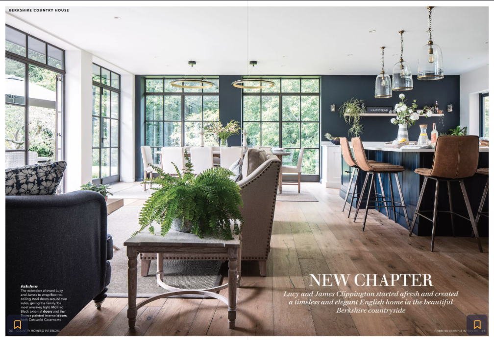 Country Homes &amp; Interiors April 2021 issue pages