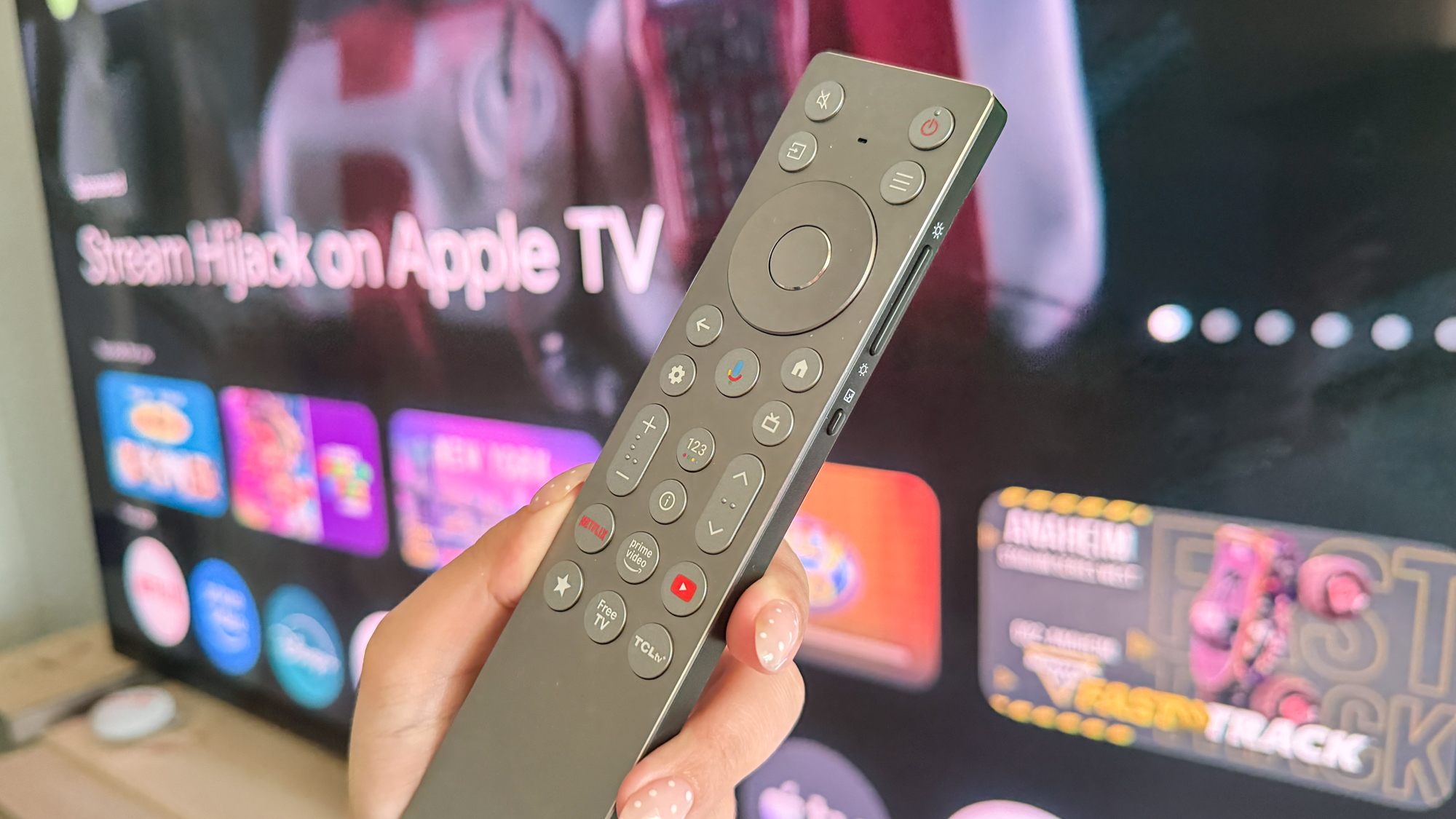 Remote for the TCL X11L SQD Mini-LED TV