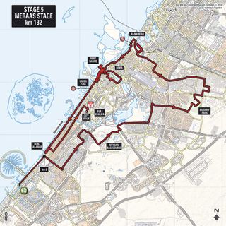 Dubai Tour - Stage 5 Map