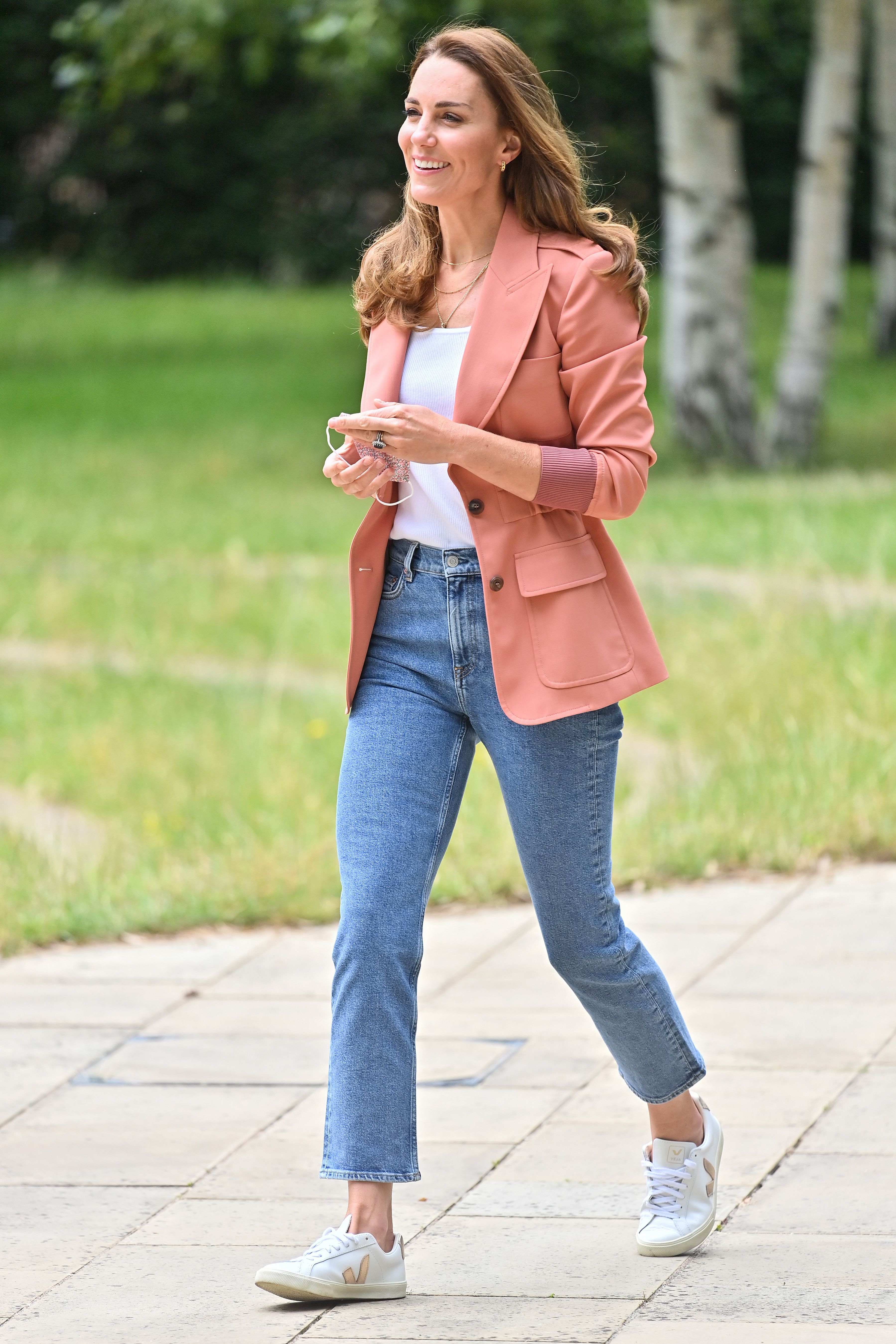 Kate Middleton wearing Vejas
