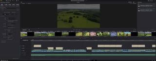 A screenshot from DaVinci Resolve 19
