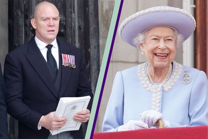 Mike Tindall has reflected upon the loss of the Queen, seen here side-by-side at different occasions 