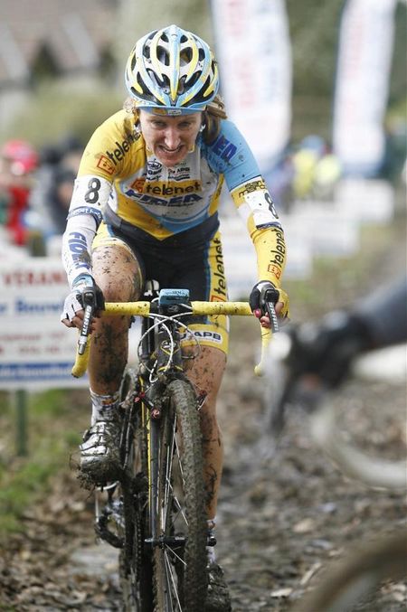 Amy Dombroski (Telenet Fidea) snuck into the top 10