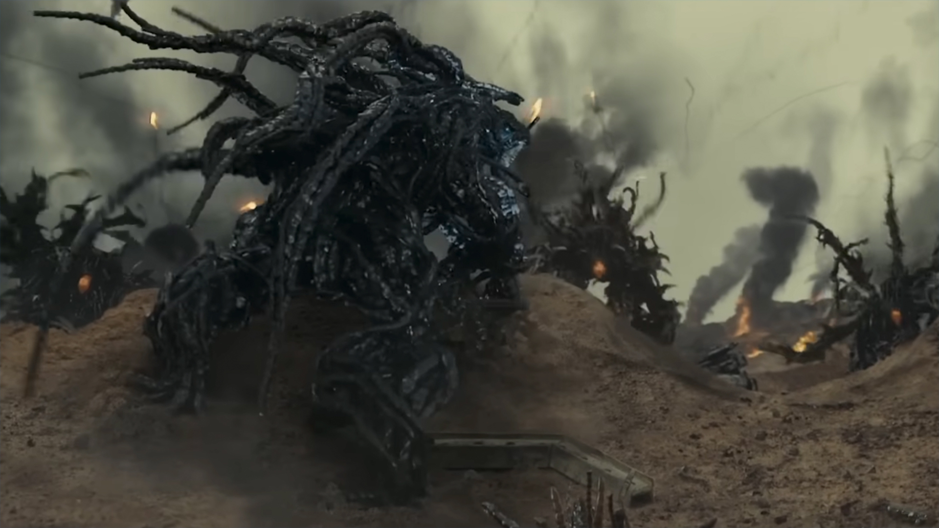 Um mímico mostrado no filme de ficção científica "Limite do Amanhã"