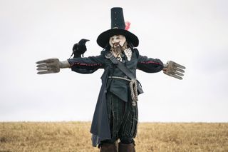 Guy Forks as a scarecrow in Worzel Gummidge