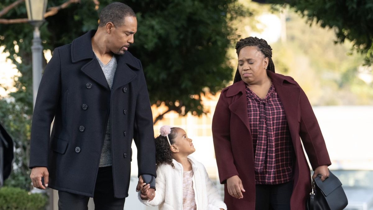 Jason George as Ben Warren, Janai Kaylani as Pru Miller and Chandra Wilson as Miranda Bailey on Grey&#039;s Anatomy.