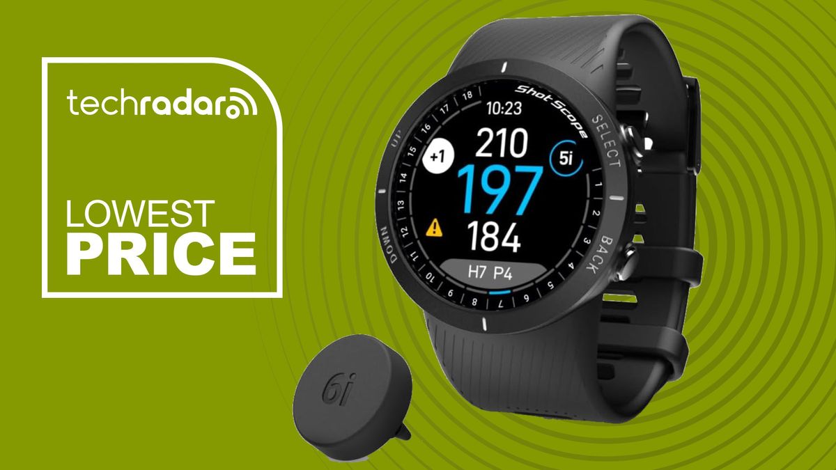 Golfers, listen up: you can bag the Shot Scope V5 golf watch