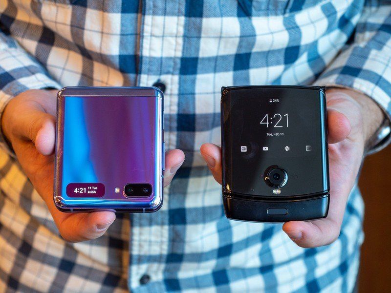 Samsung Galaxy Z Flip Moto Razr
