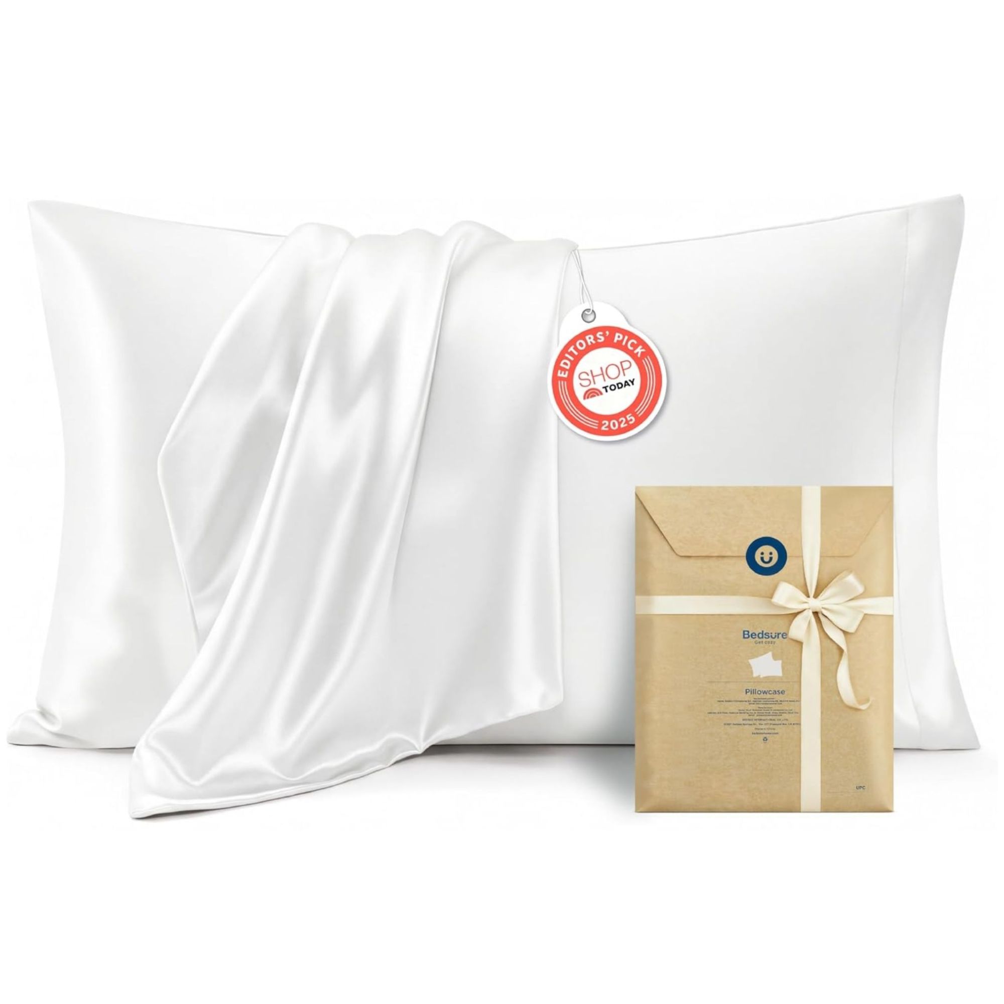 Bedsure silk pillowcase