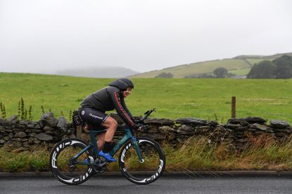 Christina MacKenzie riding from Land's End to John O'Groats breaking the women's record that has been held since 2002