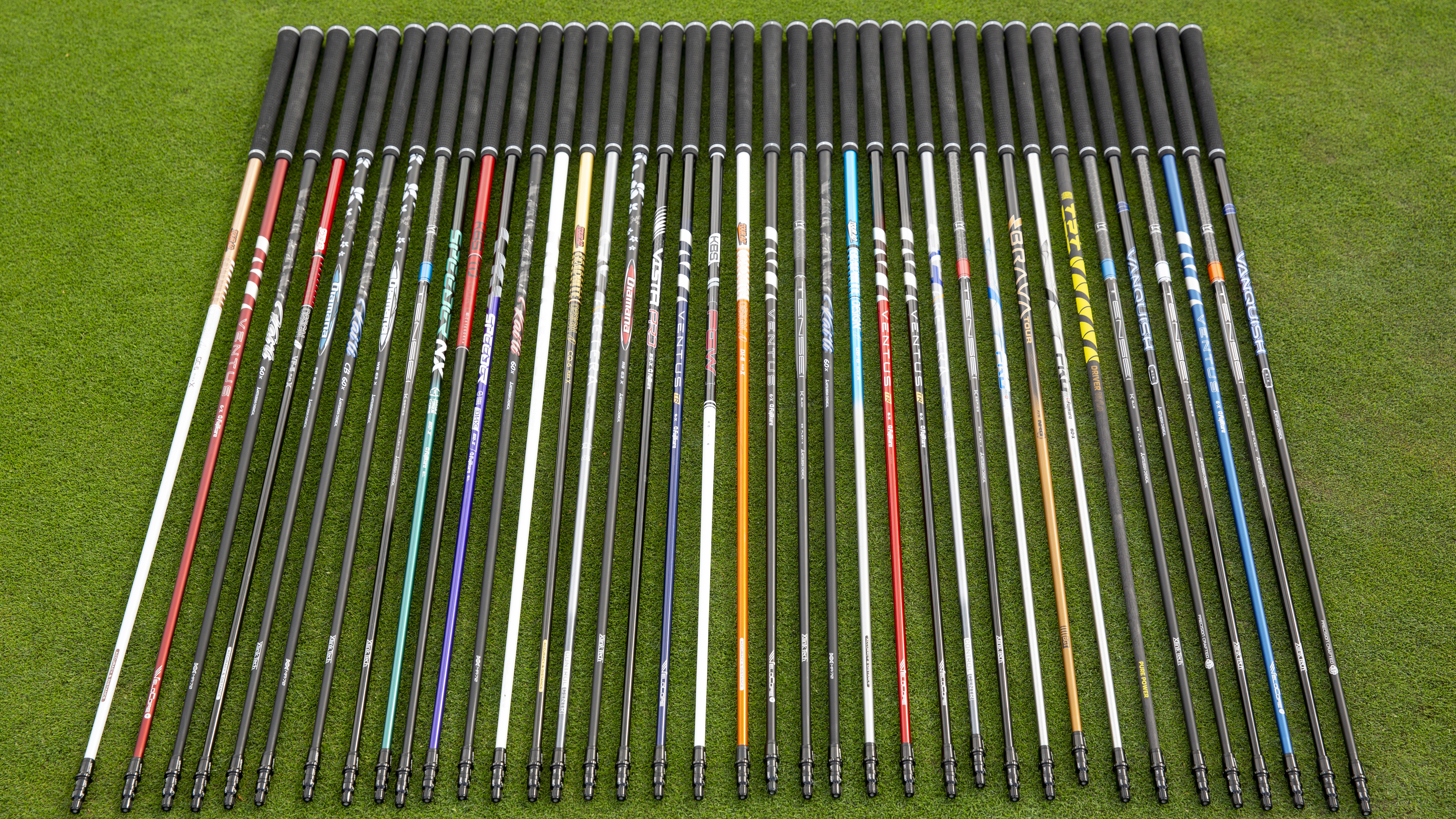 Photo of a group of shafts
