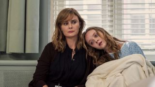 Emily Deschanel and Madeleine Arthur as Suzanne and Mae in Devil In Ohio