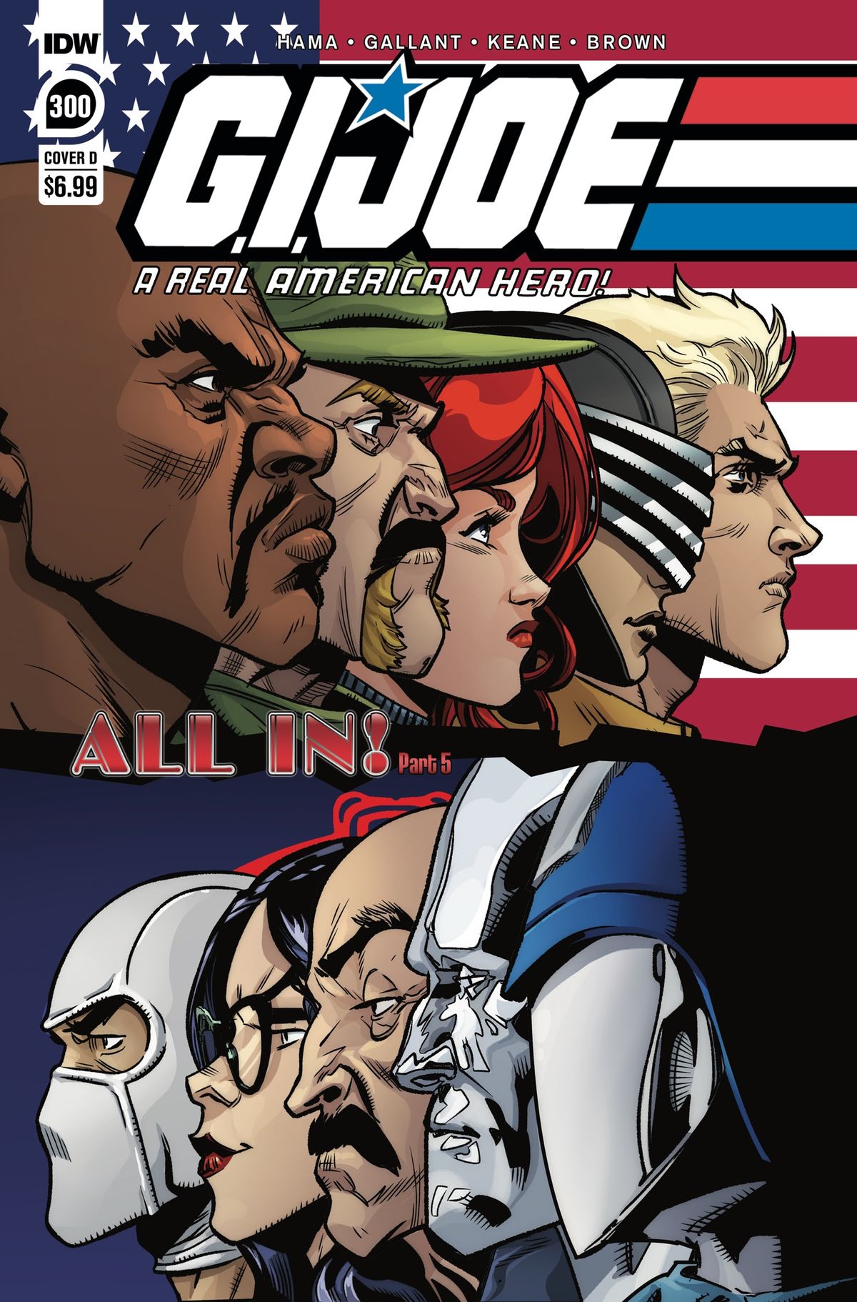 G.I. Joe: A Real American Hero #300 cover