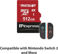 Patriot Memory Patriot Ep Series 512GB Express MicroSD Patriot Memory Patriot Ep Series 512GB Express MicroSD