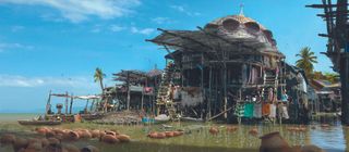 stilt house