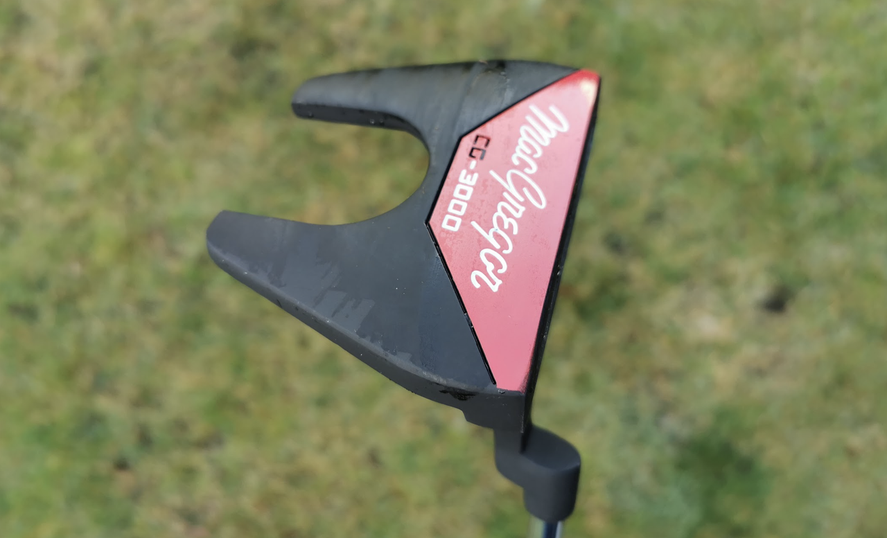 MacGregor CG3000 package set putter pictured outdoors