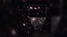 The region on the sky, 1/250 of a degree across, where the gravity of a foreground galaxy cluster magnified a distant background star &mdash; nicknamed Earendil &mdash; thousands of times.