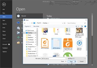 3 Open in Word