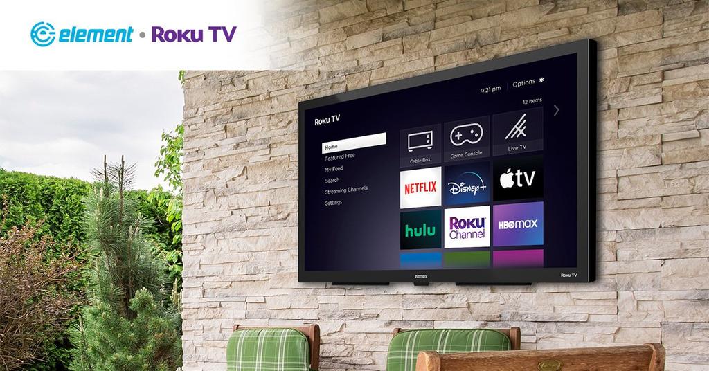 Roku, Element Electronics Takes Streaming Outdoors With New Outdoor TV