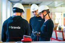 Bravida facilities management company in Sweden