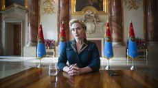 Kate Winslet as the Chancellor in The Regime