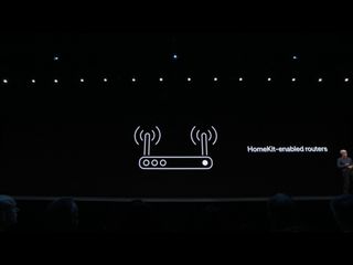 HomeKit router slide from WWDC 2019