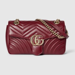 Marmont bag in red from Gucci