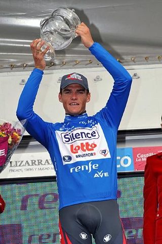 Belgian Greg Van Avermaet (Silence-Lotto) won the points jersey in the Vuelta