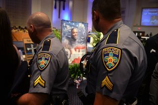 Shooting deaths of police officers spiked in 2016.