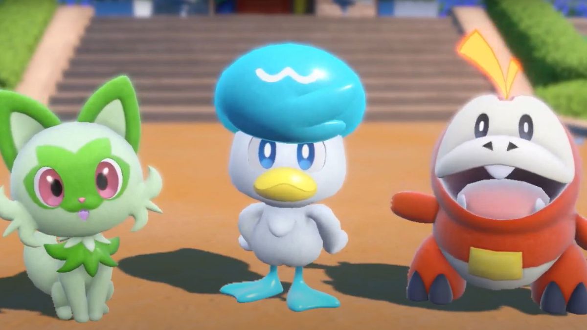 Pokemon Scarlet & Violet Starter Evolutions Revealed