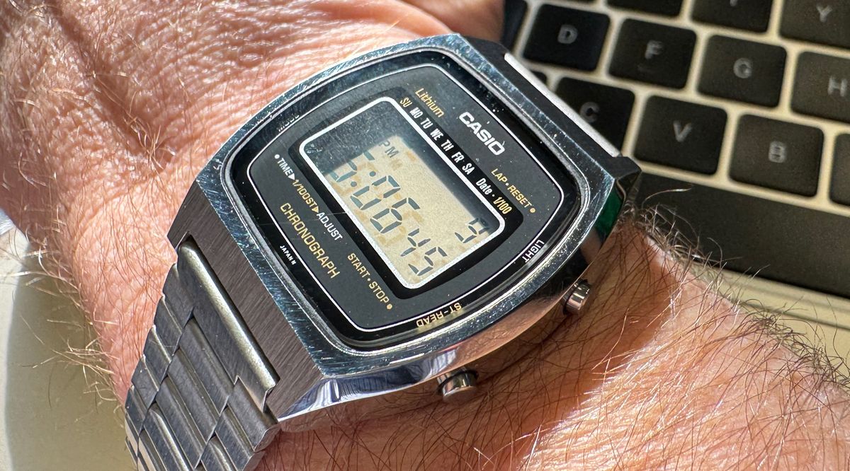 I swapped my Apple Watch for a vintage Casio Chronograph – here are 8 surprising things I learned