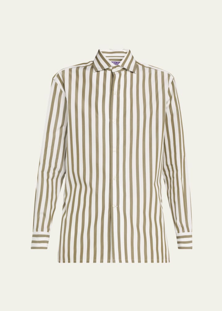 Capri Striped Cotton Shirt